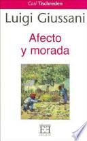 Libro Afecto y morada