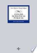 Libro Análisis de políticas públicas