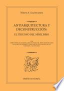 Libro ANTIARQUITECTURA Y DECONSTRUCCION