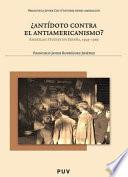 Libro ¿Antídoto contra el antiamericanismo?