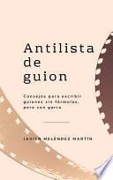 Libro Antilista de guion