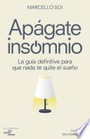 Libro Apágate, insomnio