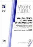 Libro Applied Ethics at the Turn of the Millenium