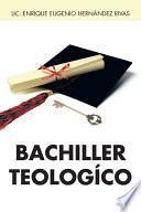 Libro Bachiller Teologico