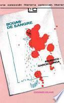 Libro Bodas de Sangre