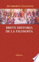 Libro Breve historia de la filosofía