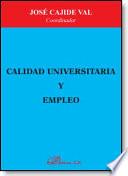 Libro Calidad universitaria y empleo