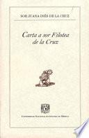 Libro Carta a sor Filotea de la Cruz