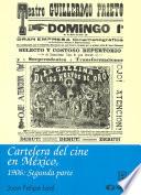 Libro Cartelera del Cine en México, 1906: Segunda parte