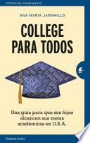 Libro College Para Todos