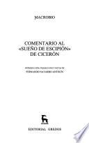 Libro Comentario al Sueño de Escipión de Cicerón