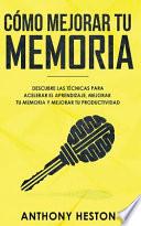 Libro Como Mejorar tu Memoria