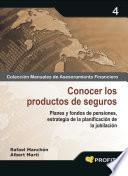 Libro Conocer los productos de seguros