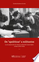 Libro De apolíticas a militantes