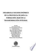 Libro Desarrollo socioeconómico de la provincia de Jaén