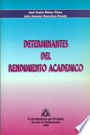 Libro Determinantes Del Rendimiento Académico