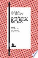 Libro Don Álvaro o La fuerza del sino