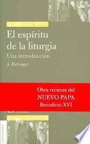 Libro El Espíritu de la Liturgia