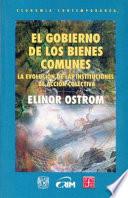 Libro El Gobierno de Los Bienes Comunes