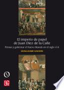 Libro El imperio de papel de Juan Díez de la Calle