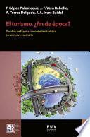 Libro El turismo, ¿fin de época?