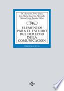 Libro Elementos para el estudio del Derecho de la comunicación