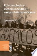 Libro Epistemología y ciencias sociales