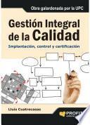 Libro Gestión integral de la calidad