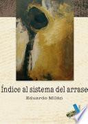 Libro Índice al sistema del arrase