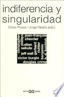 Libro Indiferencia y singularidad