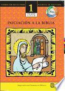 Libro Iniciación a la Biblia