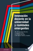 Libro Innovación docente en la universidad y realidades emergentes