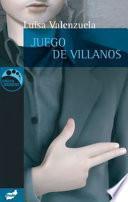 Libro Juego de villanos