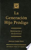 Libro La generación Hijo pródigo