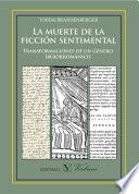 Libro La muerte de la ficción sentimental