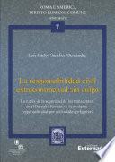 Libro La responsabilidad civil extracontractual sin culpa. La tutela de la seguridad de los transeúntes en el derecho romano y la moderna responsabilidad por actividades peligrosas. Colección Roma e América n.° 7