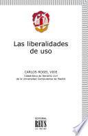 Libro Las liberalidades de uso