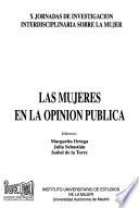 Libro Las mujeres en la opinión pública