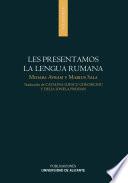 Libro Les presentamos la lengua rumana