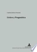 Libro Léxico y pragmática