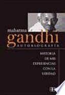 Libro MAHATMA GANDHI. AUTOBIOGRAFÍA