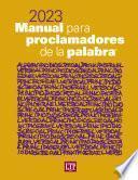 Libro Manual para proclamadores de la palabra® 2023