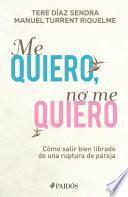 Libro Me quiero, no me quiero