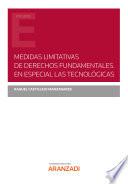 Libro Medidas limitativas de derechos fundamentales. En especial las tecnológicas