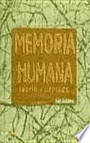 Libro Memoria humana