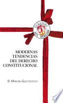 Libro Modernas tendencias del Derecho constitucional