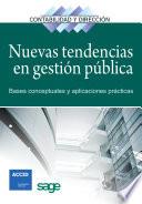 Libro Nuevas tendencias en gestión pública