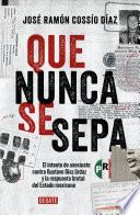 Libro Que nunca se sepa