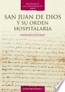 Libro San Juan de Dios y su Orden Hospitalaria