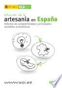 Libro Situación de la artesanía en España Informe de competitividad y principales variables económicas